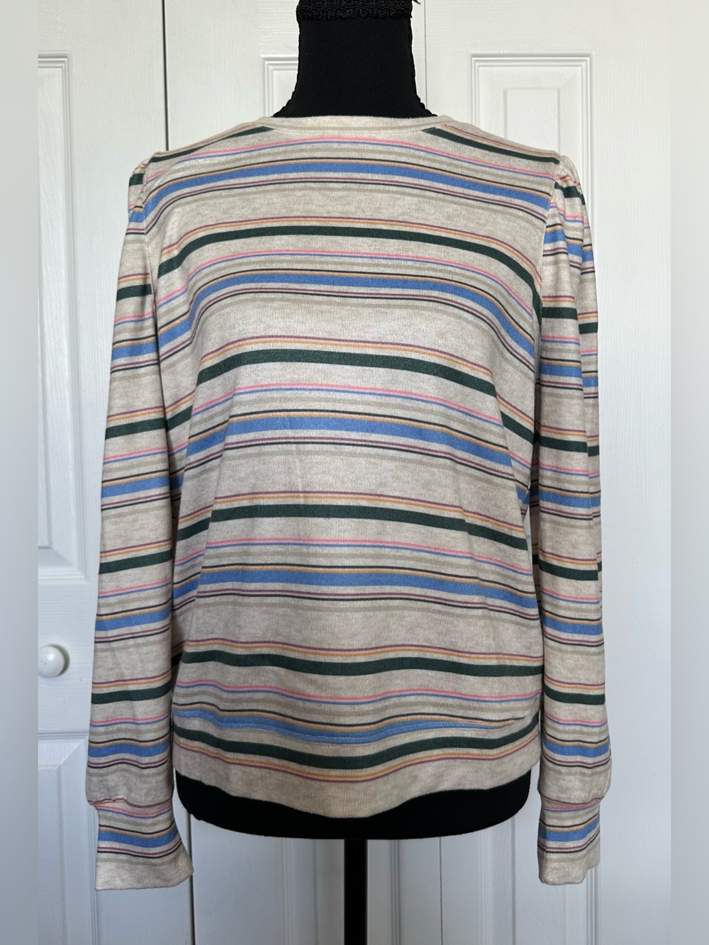 Carve Designs - Striped Long Sleeve Top, Size Small